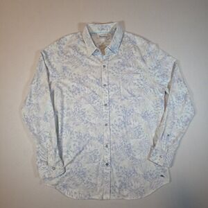 Tommy Bahama Long Sleeve Shirt The San Lucio Stretch Floral Mens XLT‎